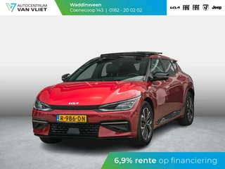 Kia EV6 GT-Line 77.4 kWh | SOH 93,6% | Schuifkanteldak l Stoelverwarming en stoel ventilatie l Meridian soundsysteem