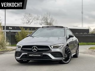 Mercedes CLA-klasse 250 e AMG CLA250e Coupe Panoramadak|Burmester®|Sfeerverlichting|Camera|Night pakket