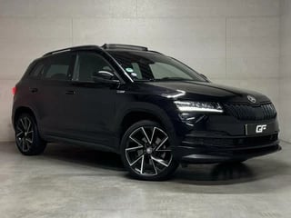 Hoofdafbeelding Škoda Karoq Skoda Karoq 1.5 TSI ACT Sportline Pano Virtual Sfeer Trekh.