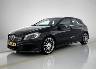 Mercedes-Benz A-klasse 180 Ambition AMG Automaat (Goed onderhoud, NL-auto, Carplay, Navi, Parkeersensoren, Airco, Etc)