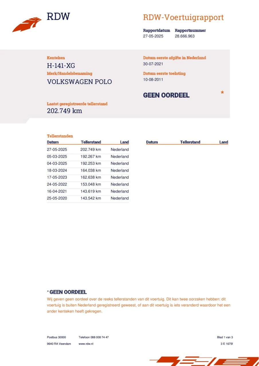 Hoofdafbeelding Volkswagen Polo