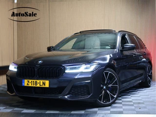 BMW 5 Serie AVM Touring 530i xDrive M-Sport PANO HUD ACC CAM AMBIENT TRKH '21 CONSIGNATIE