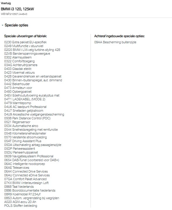 Hoofdafbeelding BMW i3