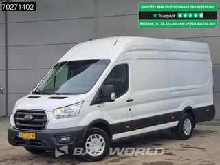 Ford Transit 130pk Koelwagen L4H3 Euro6 Airco Cruise Camera Autoclima 15-20graden Koeler Koel Kühlwagen 15m3 Airco Cruise control