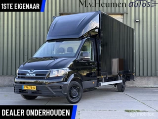 MAN TGE 35 2.0 140PK Automaat RVS Bakwagen CarPlay Cruise Luchtgeveerde stoel 3 Zits Camera