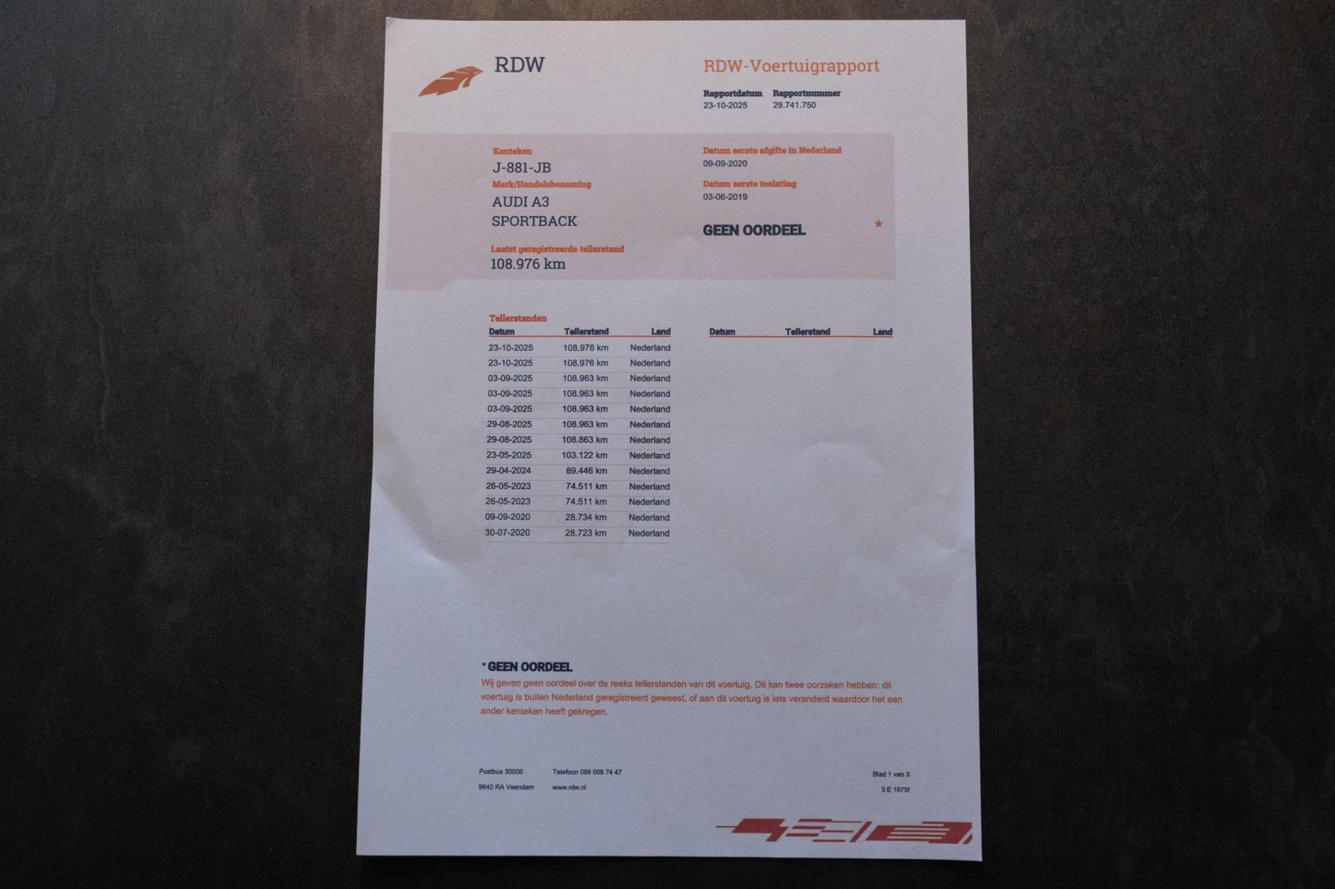 Hoofdafbeelding Audi A3