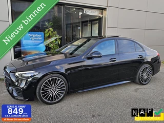 Mercedes C-klasse 200 AMG Line Panorama/HUD/Memory/360°/Sfeer