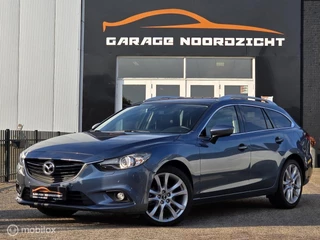 Mazda 6 Sportbreak 2.5 SkyActiv-G 192 GT-M XENON|NAVIGATIE|AUTOMAAT|LEDER|CRUISE CONTROL|GETINT GLAS|19 INCH|
