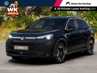 Volkswagen T-Roc R-Line First Edition 1.5 eTSI 150 PK 7 versn. DSG · Electrische Achterklep · Draadloze telefoonlader · Voorraad OUTLET · Prijs is inclusief inruilpremie ·