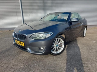 BMW 2-serie Cabrio 218i High Executive, airco,navigatie,stoelverwarming,parkeersensoren,cruisecontrol,