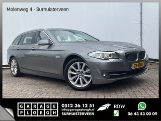 BMW 5 Serie Touring 530D High Executive 6-Cil Aut8 Leder Led Volledig-Onderhouden!