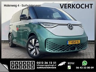 Volkswagen ID. Buzz 5-Pers 1st 77kWh 204pk Adap.cruise. Camera Carplay Beauty!