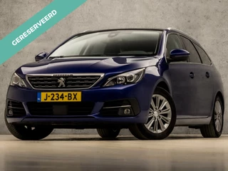 Peugeot 308 SW 1.2 PureTech Sport Automaat (PANORAMADAK, APPLE CARPLAY, GROOT NAVI, LEDER, 360 CAMERA, SPORTSTOELEN, GETINT GLAS, TREKHAAK, LM VELGEN, NIEUWSTAAT)