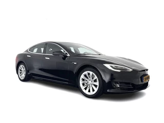 Hoofdafbeelding Tesla Model S Tesla Model S 75D Base AWD [ 3-Fase-17kW ] {SOH-85%} (INCL-BTW) Aut. *PANO-WINDOW | LEATHER | AIR-SUSPENION | FULL-LED | NAVI-FULLMAP | KEYLESS | MEMORY-PACK | HEATED-COMFORTSEATS | DIGI-COCKPIT | CARBON-INLAY | AUTO-PILOT | 19"ALU*