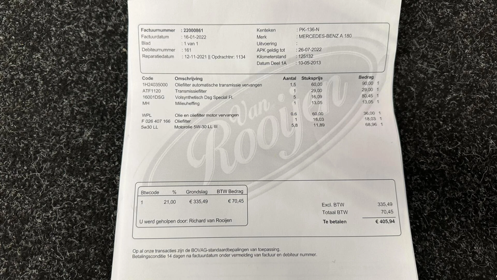Hoofdafbeelding Mercedes-Benz A-Klasse