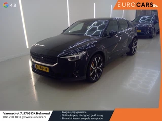 Hoofdafbeelding Polestar 2 Polestar 2 Long Range Dual Motor Launch Edition Performance SOH 92% 408 pk Panoramadak 20" LM Velgen Adaptive Cruise Pilot Assist Trekhaak Full LED PDC VA + Camera