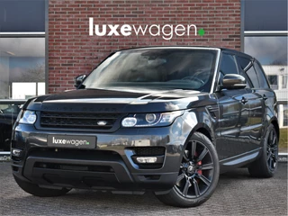 Hoofdafbeelding Land Rover Range Rover Sport Land Rover Range Rover Sport 5.0 V8 Supercharged HSE Pano Sportuitlaat Meridian Carpathian