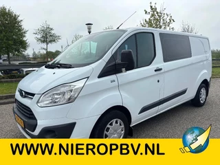Ford Transit Custom 2.0TDCI L2H1 Dubbelcabine Airco Navi Cruisecontrol Trekhaak EURO 6