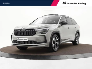 Skoda Kodiaq 1.5 TSI 204pk DSG PHEV Sportline Business · Panoramadak · Wegklapbare Trekhaak · Elek. Voorstoelen · Camera · Keyless · Canton Audio · 19'' Inch · Garantie t/m 10-06-2029 of 100.000km