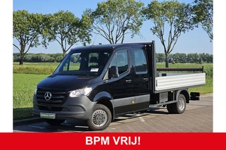 Mercedes-Benz Sprinter 516 2.2 CDI L3 DC EURO VI-D Open-Laadbak Airco Dubbellucht 3.5T-Trekhaak Euro6 163Pk B-Rijbewijs!