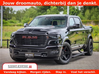Dodge Ram 1500 Night Premium | Full Option | De Meest Luxe Pick-Up in zijn Klasse | Comfortabele Dubbele Cabine met Royale 5 Zitplaatsen | BPM vrij | Nu Leverbaar uit Voorraad | Voorraad Nr 2200 - 0886