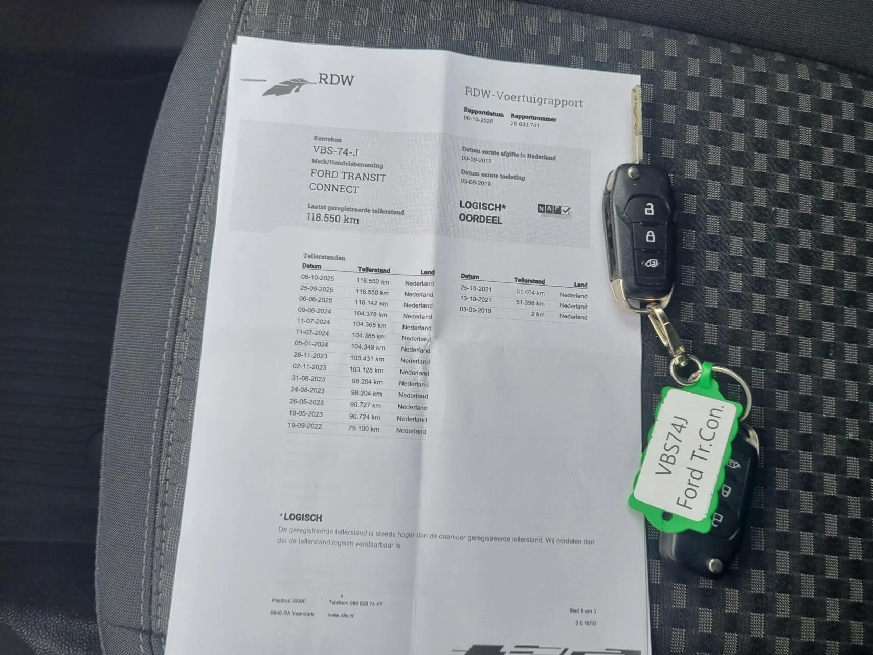 Hoofdafbeelding Ford Transit Connect