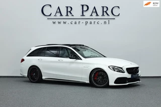 Mercedes-Benz C-klasse Estate AMG 63 S 510+PK LED/SFEER/PANO/HALF LEDER+ALCANTARA+S.VERWARMING/19" LMV/360/ECC/12 MDN GARANTIE!