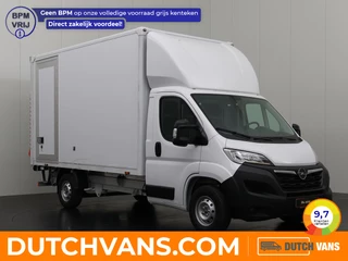 Opel Movano 140PK Bakwagen | Laadklep | Dakspoiler | Zijdeur | Airco | Camera | Cruise | 3-Zit