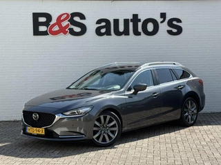 Mazda 6 Led Carplay Adaptive cruise Camera Dodehoek Navigatie Verwarmd stuur en stoelen