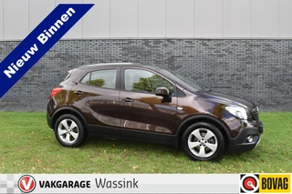 Opel Mokka 1.4 T Cosmo`Automaat, Leder, Navi, Clima Automaat Leer Stuur/stoel verwarming Pdc v-a