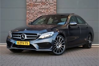 Mercedes-Benz C-Klasse 180 Ambition Aut7 | Panoramadak | Leder | Cruise Control | Intelligent Light System | Zitcomfortpakket | Keyless Start | Stoelverwarming |