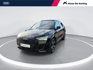 Audi Q3 Sportback 45 TFSIe S Line 180kW/245PK · Panoramadak · Dodehoeksensor · Apple/Android Car Play · Drive select · Leder/Alcantara · 20'' ·