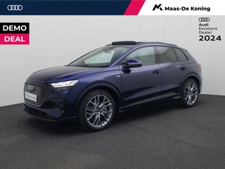 Hoofdafbeelding Audi Q4 e-tron Audi Q4 e-tron S Edition e-tron 45 210kW/286pk 82Kwh Hatchback El Audi Q4 e-tron 45 quattro S Edition 286 PK Panoramadak - Comfortpakket plus - Lichtpakket plus