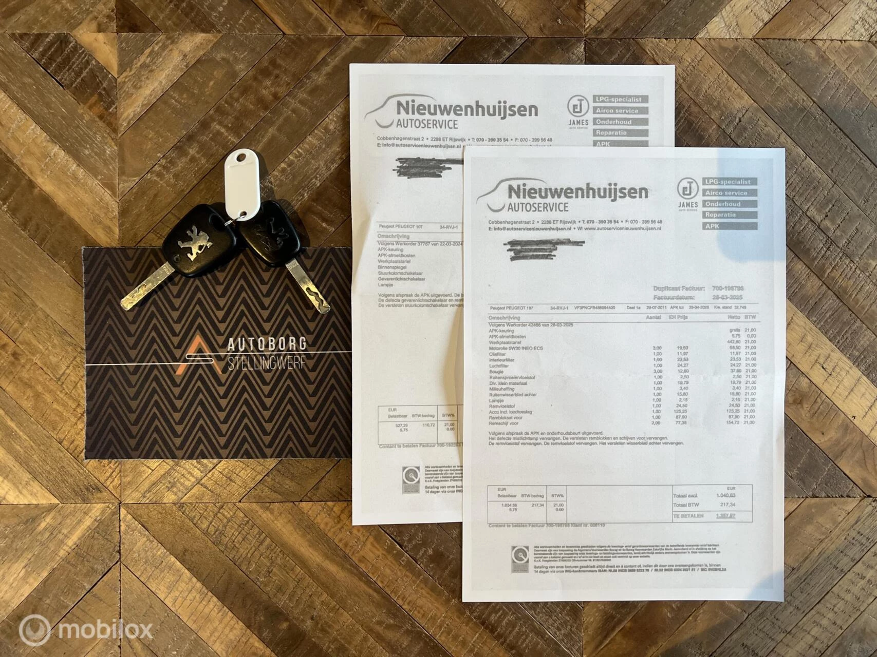 Hoofdafbeelding Peugeot 107