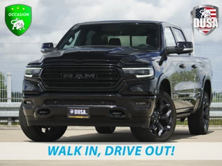 Dodge Ram 1500 | Limited | 5.7 V8 | 4x4 | Crew Cab | Night Edition | HEMI | Panorama | Deksel | Full Nieuw binnen!