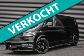 Volkswagen Transporter 2.0 TDI L2H1 150PK FULL BLACK / JB- EDITION / LEDEREN BEKLEDING / VERLAGINGSVEREN / APPLE CARPLAY / SPOILER