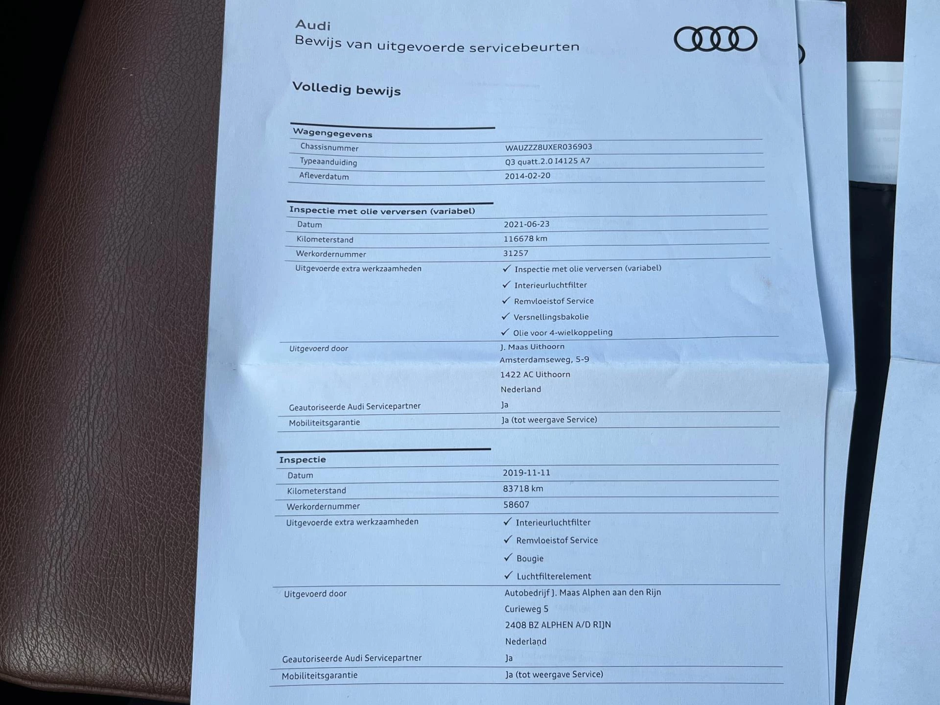 Hoofdafbeelding Audi Q3
