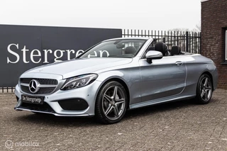 Mercedes-Benz C-klasse Cabrio 180 AMG CABRIO Automaat Sfeerverlichting Airscarf Nekverwarming Automaat-Cruise control-Ac