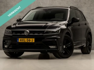 Volkswagen Tiguan 1.5 TSI R-Line Black Sport 150Pk Automaat (2X R-LINE, VIRTUAL COCKPIT, APPLE CARPLAY, MEMORY SEATS, LEDER, STOELVERWARMING, TREKHAAK, ADAPTIVE CRUISE, NIEUWSTAAT)