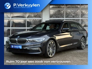 BMW 5-serie Touring 520i High Executive | LUXURY LINE | PANORAMA | TREKHAAK | LEDER | COMFORT STOELEN |