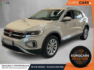 Volkswagen T-Roc 1.5 TSI Style Automaat Climate control Camera Lane assist Dodehoek Assistent LED verlichting Cruise control adaptive Keyless Apple CarPlay/ Android Auto