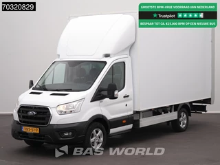 Ford Transit 130pk D'Hollandia Laadklep Zijdeur Bakwagen Camera Airco Cruise Parkeersensoren Euro6 Meubelbak Koffer Airco Cruise control