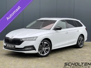 Skoda Octavia Combi 1.0 e-TSI Business ACC Navi Cam Trekhaak Leder/Alcantara LED Carplay Virtual Cockpit