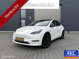 Tesla Model Y Performance AWD 75 kWh 462PK Dual Motor Pearl White Incl BTW