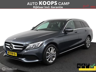 Mercedes-Benz C350e Estate 286Pk Plug-in hydride | Burmester audio | elec.Kofferklep | PDC V&A | Camera | Essenhout interieur | Luchtvering | Zwart leder| Navi | DEALER-STAA
