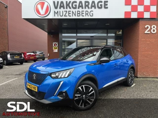 Peugeot e-2008 EV GT Pack 50 kWh // SCHUIF-KANTELDAK // DODEHOEK // LEDER-ALCANTARA // FULL LED // ADAPT. CRUISE // KEYLESS //