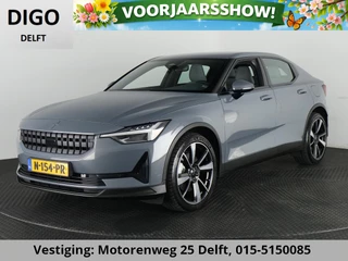 Polestar 2 LONG RANGE 78 kWh ACCU 90% GARANTIE 2032 !* RANGE TOT 561 KM WLTP.  PARKEERSENSOREN V+A . STOELVERWARMING . FULL MAP NAV . STOELPROFIELEN . CAMERA