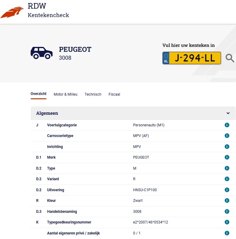 Hoofdafbeelding Peugeot 3008