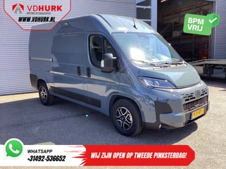 Fiat Ducato 2.2 MJ 140 pk Aut. ZF L2H2 BPM VRIJ! LED/ Carplay/ LMV/ Climate/ Navi/ Camera/ Cruise