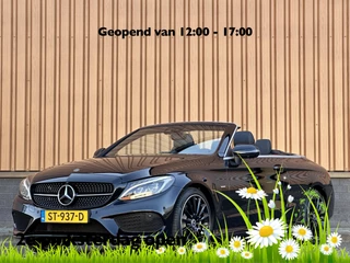 Mercedes-Benz C-Klasse Cabrio 180 Premium Plus | Burmester | 360° Camera | Lederen Bekleding | Elektrische Stoelen + Memory | Stoel + Nekverwarming | Cruise Control | Parkeersensoren | Bluetooth |